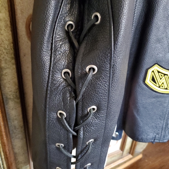 MOTORCYCLE LEATHER JACKET XL - Picture 5 of 8